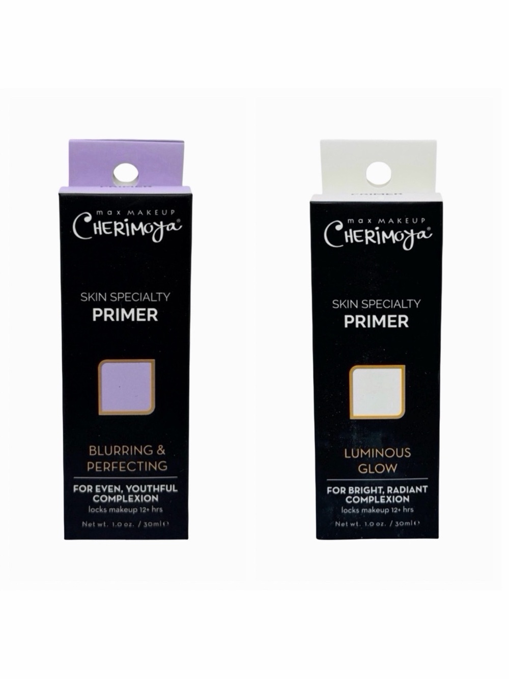 Max Makeup Cherimoya Skin Specialty Primer Duo - 1.0 fl oz / 30 ml x 2